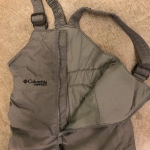 Waterproof kids snow bib